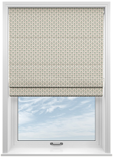 Adelaide, Bloom Spray Rosies Pink - Roman Blind